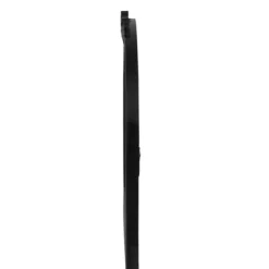 Decorative Mirrors-Kirkland's Home Wide Arch Black Floral Scroll Mirror