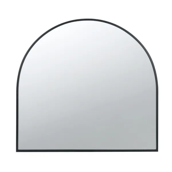 Decorative Mirrors-Kirkland's Home Wide Arched Wall Mirror Black