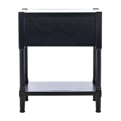 Console Tables-Kirkland's Home Wilbert 3-Drawer Console Table Black