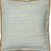 Pillows-Kirkland's Home Wild Blue Yonder Riley Pillow Blue/Tan