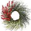 Wreaths-Kirkland's Home Wildflower Wreath Red/White/Blue
