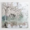 Canvas Art-Kirkland's Home Willow Peace Tree Canvas Art Print Gray/White