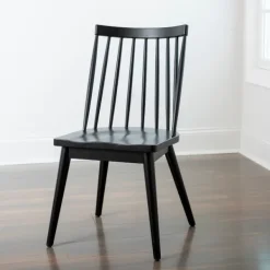 Dining Chairs-Kirkland's Home Windsor Dining Chair Black