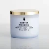 Candles-Kirkland's Home Winter Morning Triple Wick Jar Candle White