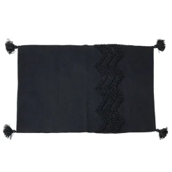 Outdoor Rugs-Kirkland's Home With Embellished Chevron Outdoor Area Rug Black