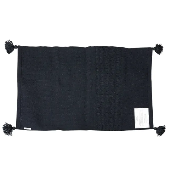 Outdoor Rugs-Kirkland's Home With Embellished Chevron Outdoor Area Rug Black
