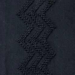 Outdoor Rugs-Kirkland's Home With Embellished Chevron Outdoor Area Rug Black