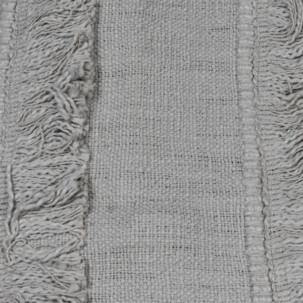 Blankets & Throws-Kirkland's Home With Fringe Rayon Throw Blanket Gray