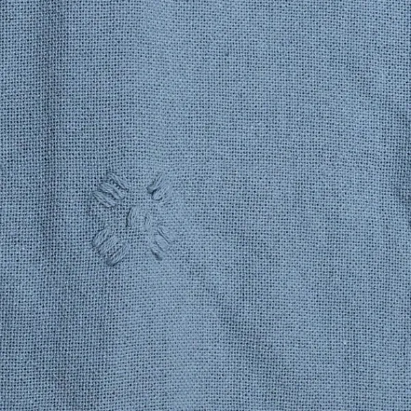 Blankets & Throws-Kirkland's Home With Pom Poms Throw Blanket Blue