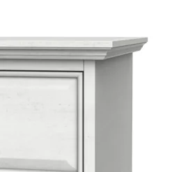 Tv Stands & Media Consoles-Kirkland's Home Wood And Glass 4-Door Media Cabinet White