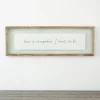 Wall Quotes & Signs-Kirkland's Home Wood And Glass Everywhere I Want To Be Plaque Green/White