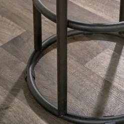 Bar Stools & Counter Height Stools-Kirkland's Home Wood And Metal Kendall Barstool Brown