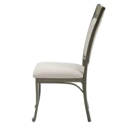 Dining Sets-Kirkland's Home Wood And Upholstered Chairs 5-Pc. Dining Set Gray