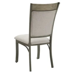 Dining Sets-Kirkland's Home Wood And Upholstered Chairs 5-Pc. Dining Set Gray