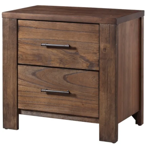 Nightstands-Kirkland's Home Wood Bryan Nightstand Brown