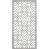 Wall Plaques-Kirkland's Home Wood Carved Diamonds Wall Plaque Gray