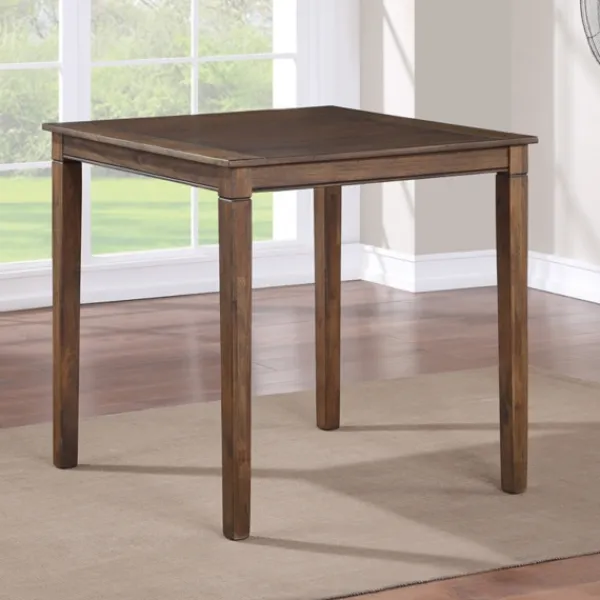 Dining Tables-Kirkland's Home Wood Counter Stool 5-Pc. Dining Set Brown