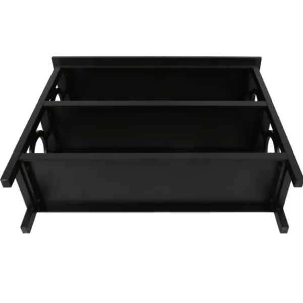 Bookshelves-Kirkland's Home Wood Cut-Out Circles Bookcase Black
