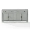 Cabinets & Sideboards-Kirkland's Home Wood 4-Door Sideboard Cabinet Gray