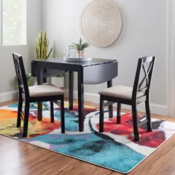 Dining Sets-Kirkland's Home Wood Drop Leaf 3-Pc. Dining Set Black