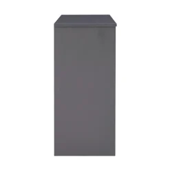 Office Furniture-Kirkland's Home Wood Extendable Desk Gray