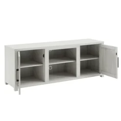 Tv Stands & Media Consoles-Kirkland's Home Wood Farmhouse Media Cabinet White