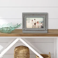 Picture Frames-Kirkland's Home Wood Homestead 4X6 Picture Frames, Set Of 4 Gray