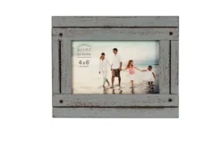 Picture Frames-Kirkland's Home Wood Homestead 4X6 Picture Frames, Set Of 4 Gray