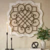 Wall Plaques-Kirkland's Home Wood Isabelline Plaque White