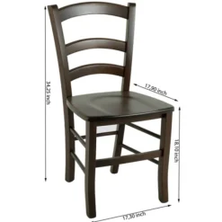 Dining Chairs-Kirkland's Home Wood Ladderback Dining Chairs, Set Of 2 Brown