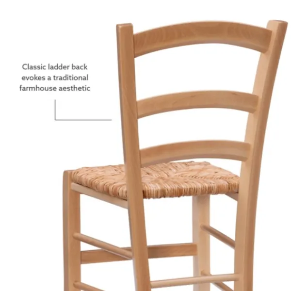 Dining Chairs-Kirkland's Home Wood Ladderback Dining Chairs, Set Of 2 Tan