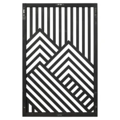 Wall Plaques-Kirkland's Home Wood Montour Wall Plaques, Set Of 2 Black