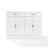 Cabinets & Sideboards-Kirkland's Home Wood Panel 4-Door Cabinet White