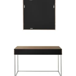 Console Tables-Kirkland's Home Wood 2-Pc. Console Table And Mirror Set Brown