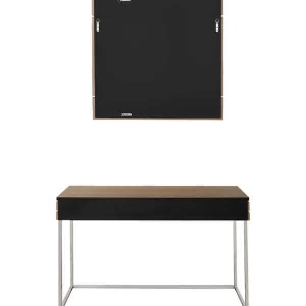 Console Tables-Kirkland's Home Wood 2-Pc. Console Table And Mirror Set Brown