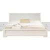 Beds & Headboards-Kirkland's Home Wood Queen Platform Bed And 2-Nightstand Set White