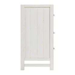 Dressers & Chests-Kirkland's Home Wood Rustic 6-Drawer Chest White