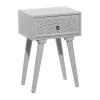 Accent & End Tables-Kirkland's Home Wood Scroll Drawer Accent Table Gray
