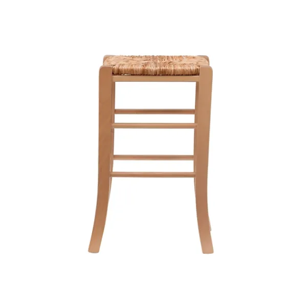 Bar Stools & Counter Height Stools-Kirkland's Home Wood Seagrass Backless 2-Pc. Counter Stool Set Tan