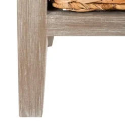 Accent & End Tables-Kirkland's Home Wood Side Table With Baskets Gray
