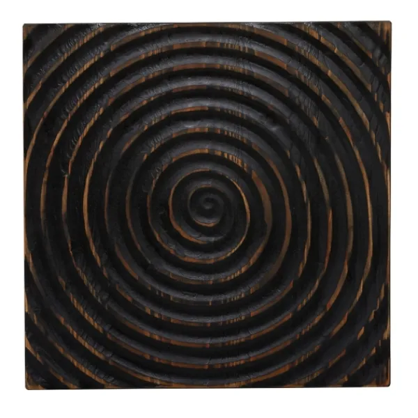 Accent & End Tables-Kirkland's Home Wood Square Accent Table Black
