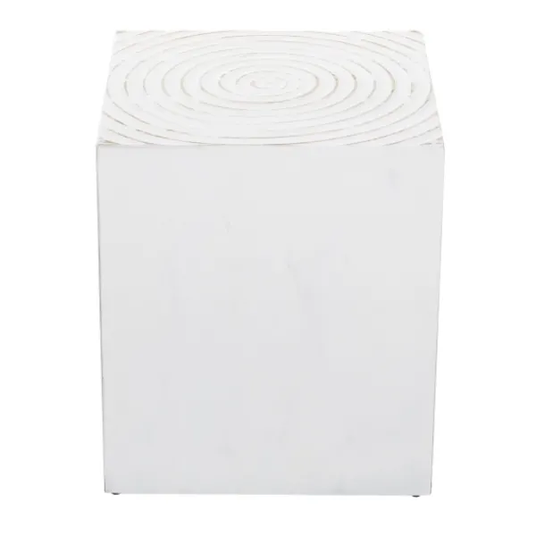 Accent & End Tables-Kirkland's Home Wood Square Frame Accent Table White