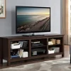 Tv Stands & Media Consoles-Kirkland's Home Wood Tv Stand, 70 In. Brown