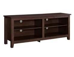 Tv Stands & Media Consoles-Kirkland's Home Wood Tv Stand, 58 In. Brown
