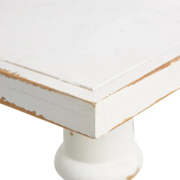 Console Tables-Kirkland's Home Wooden Baluster Leg Console Table White