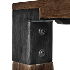 Dining Tables-Kirkland's Home Wooden Frazier Counter Table Brown