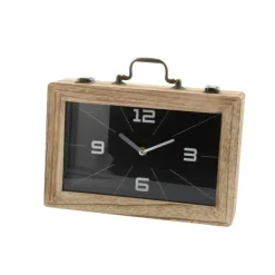 Decorative Accents-Kirkland's Home Wooden Novelty Briefcase Clock
