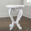 Accent & End Tables-Kirkland's Home Wooden Parker Accent Table White