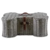 Baskets & Boxes-Kirkland's Home Woven Bone Shaped Basket, 24 In. Gray