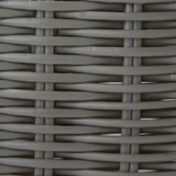 Baskets & Boxes-Kirkland's Home Woven Bone Shaped Basket, 24 In. Gray